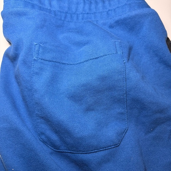 Armani Exchange Men's Athletic Shorts in Blue and Black Big &Tall XXL Drawstring - Picture 5 of 7